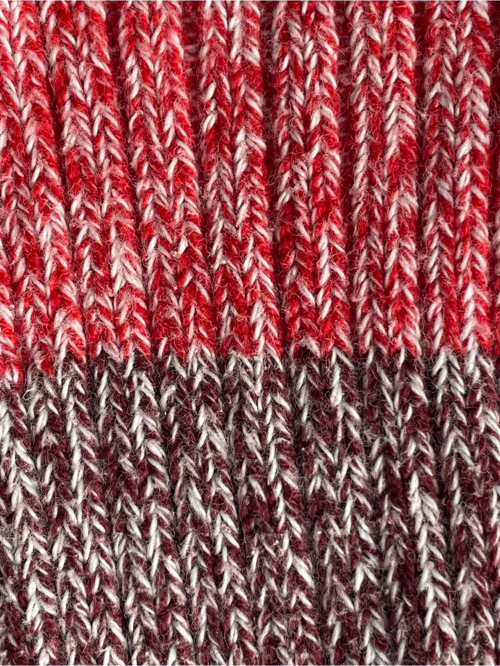 aerie Marled Crew Socks with Pink Cuff